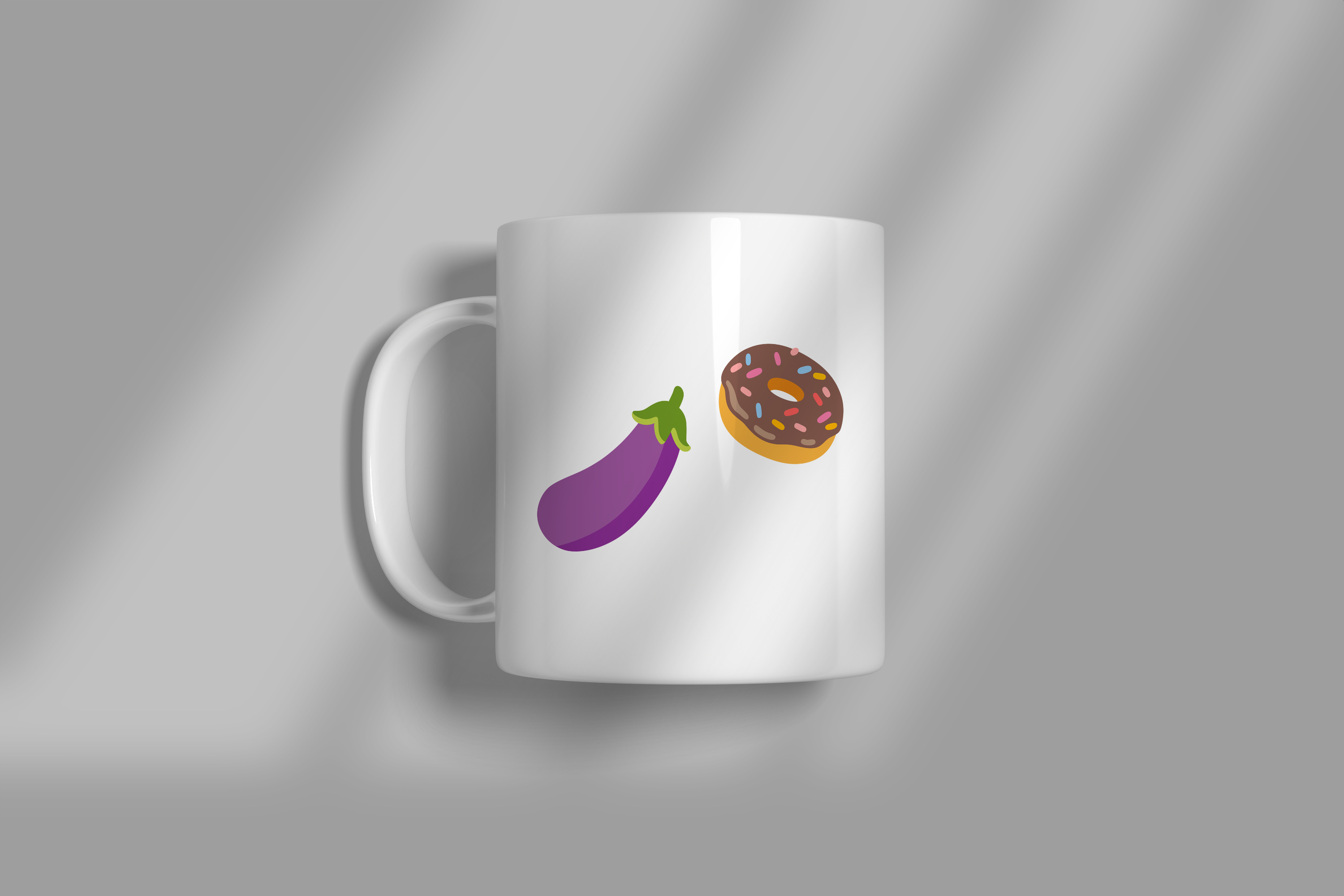 Aubergine Doughnut