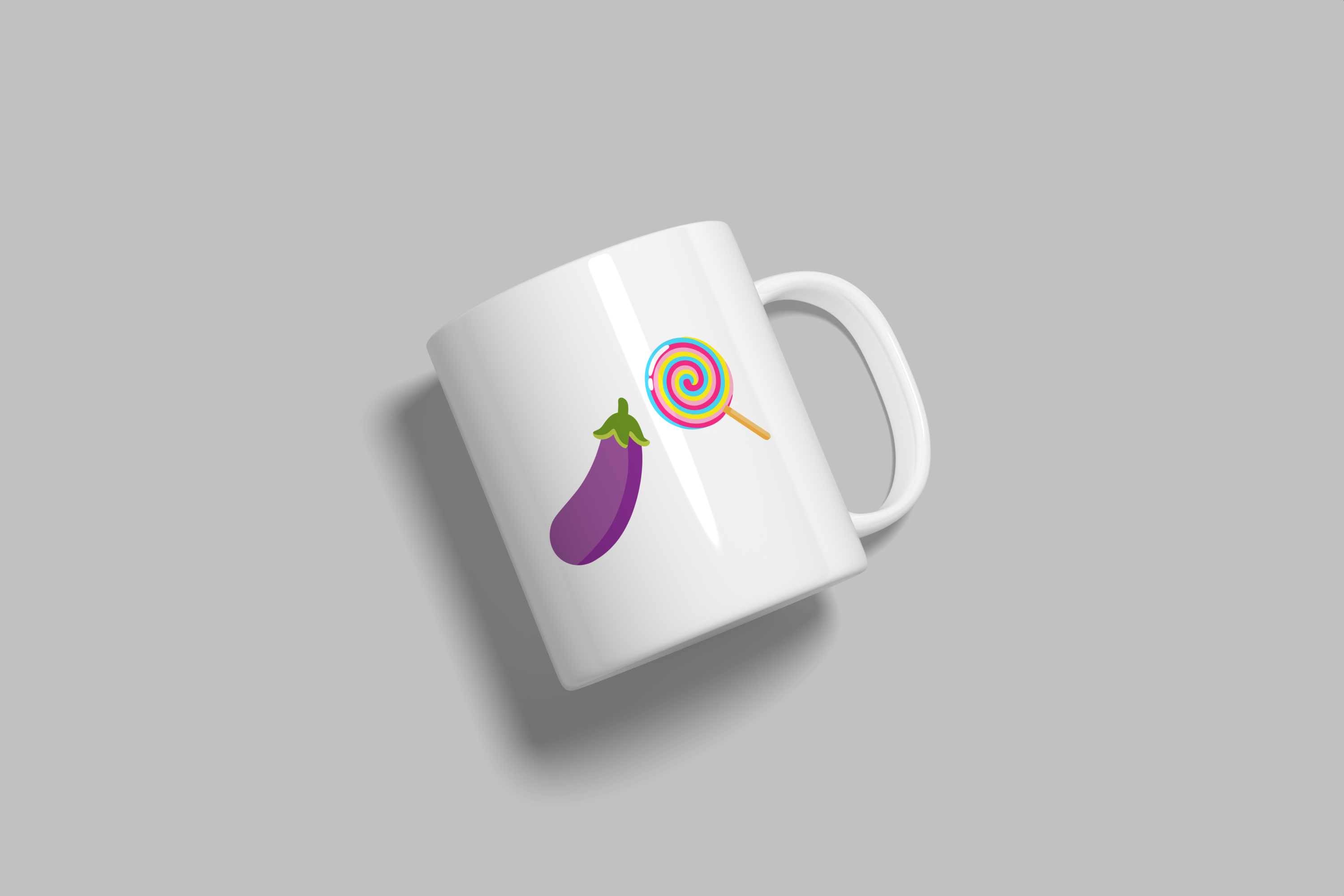 Aubergine Lollipop
