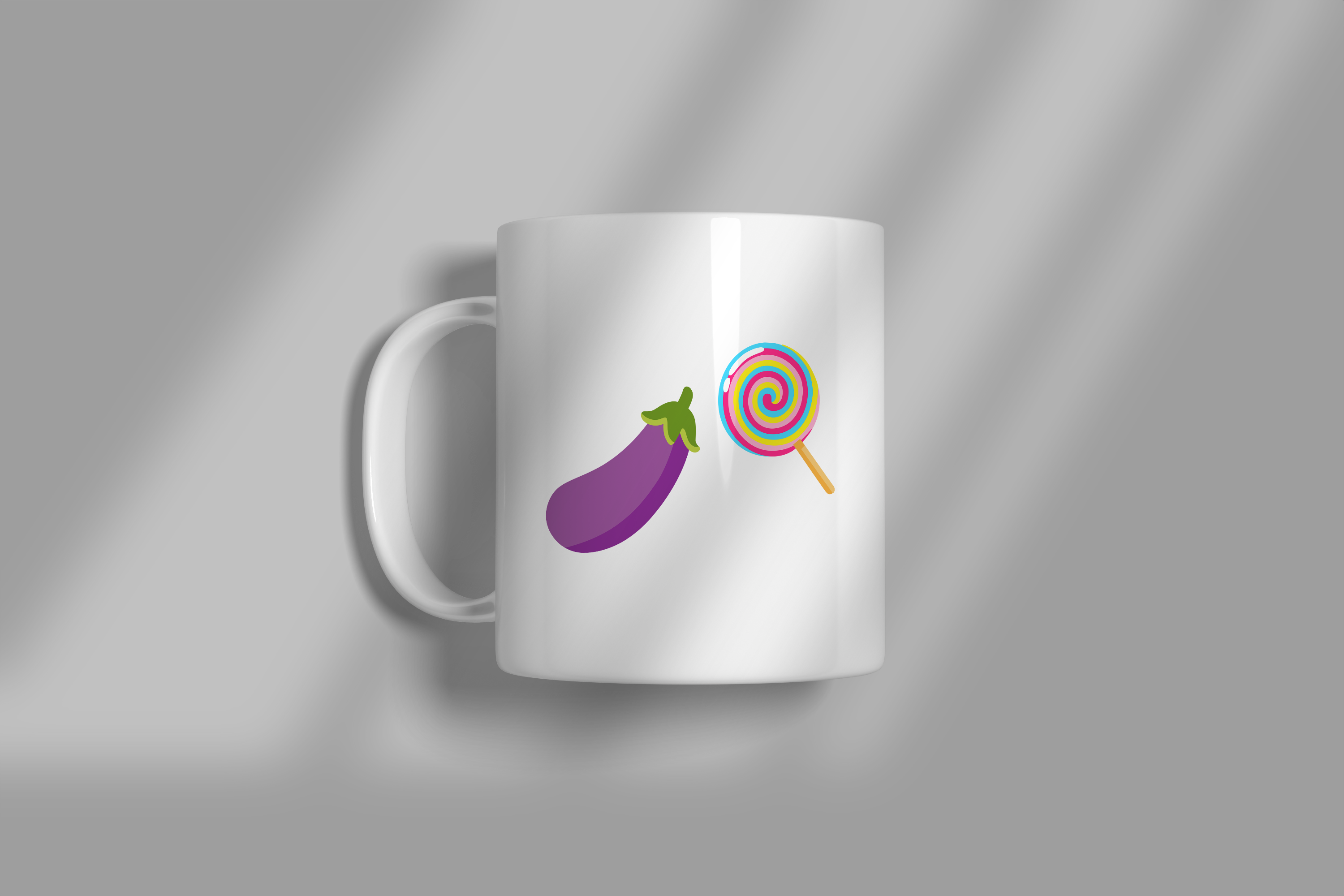 Aubergine Lollipop