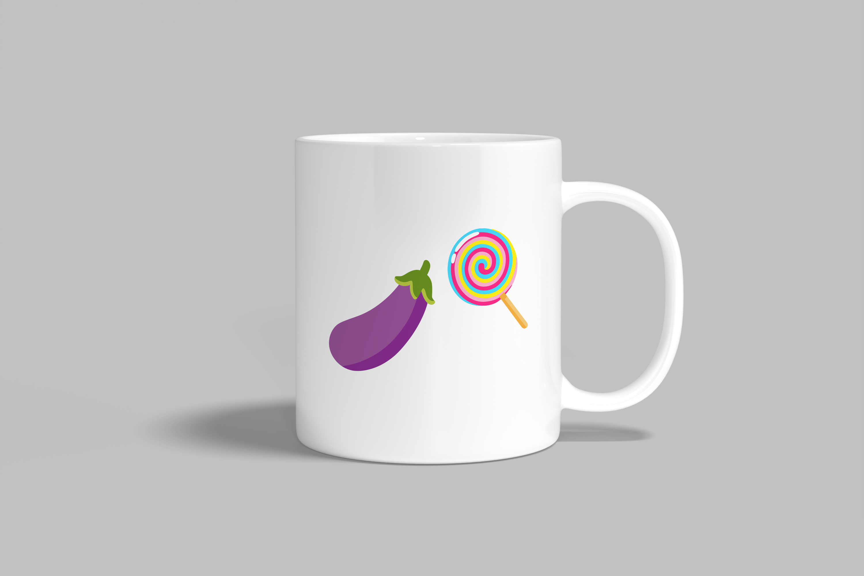 Aubergine Lollipop