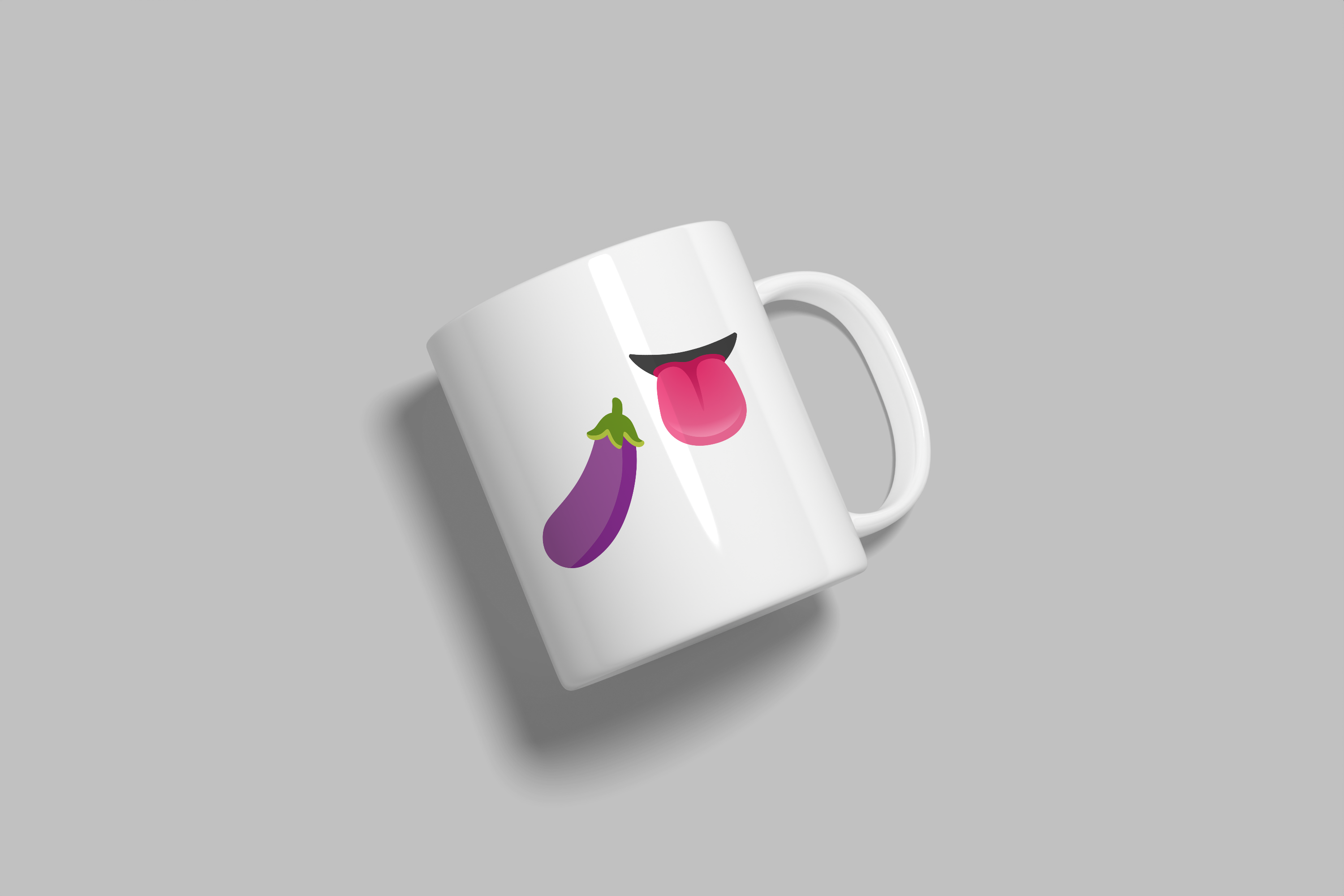 Aubergine Tongue