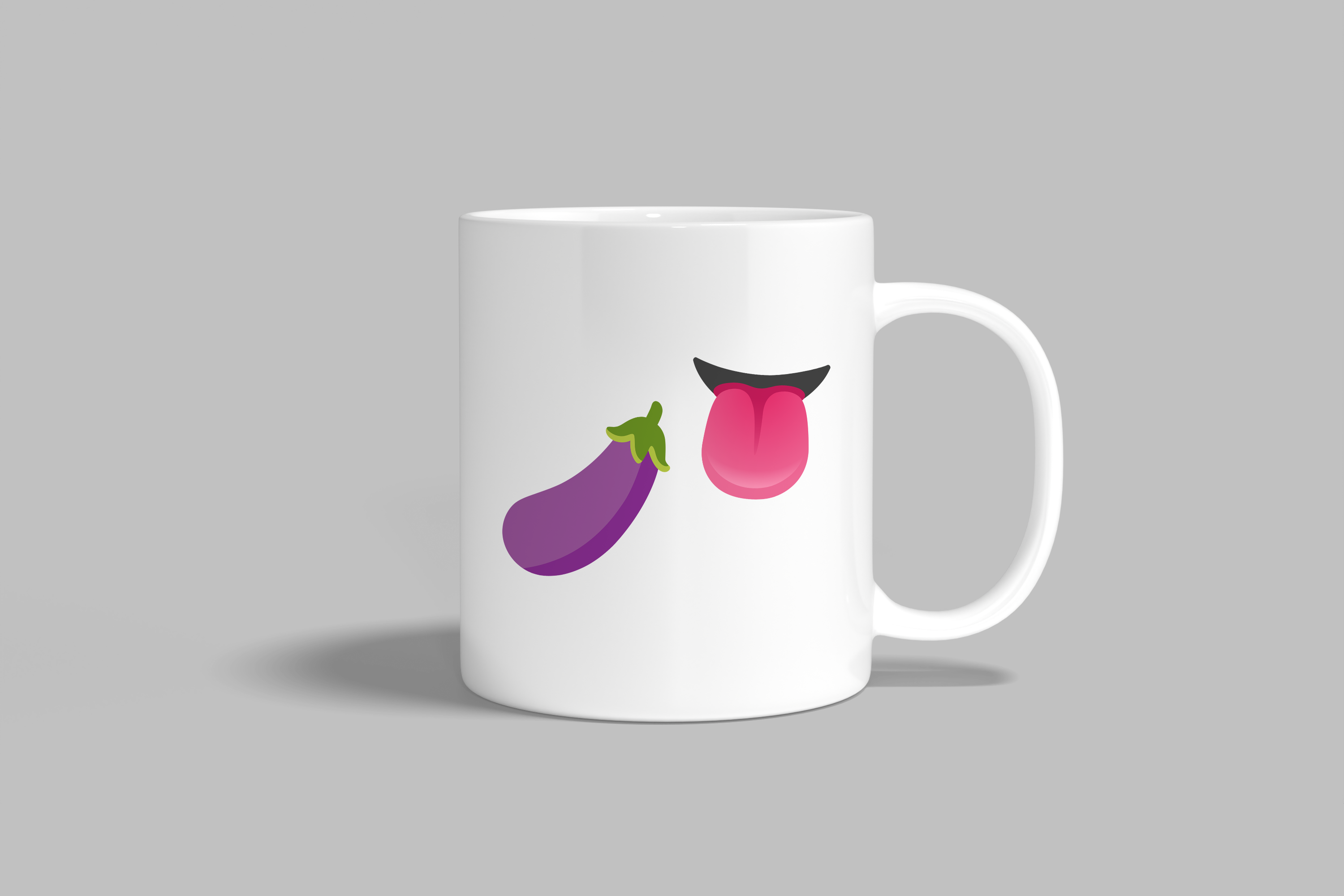 Aubergine Tongue
