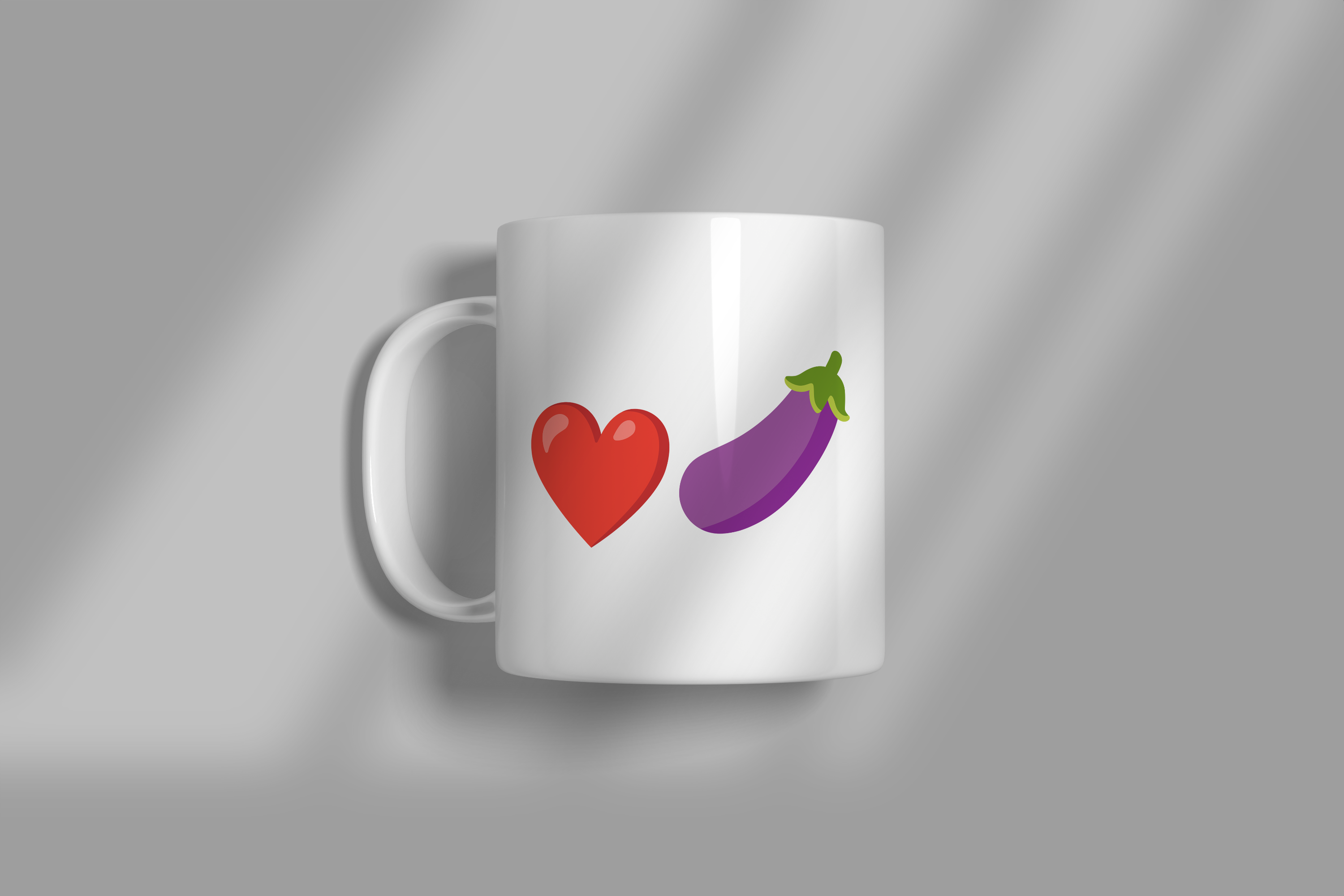 Heart Aubergine
