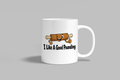 I Like A Good Pounding funny mug, white 11oz ceramic novelty gift, front view