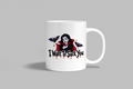 I Want To Suck You funny mug, white 11oz ceramic novelty gift, front view