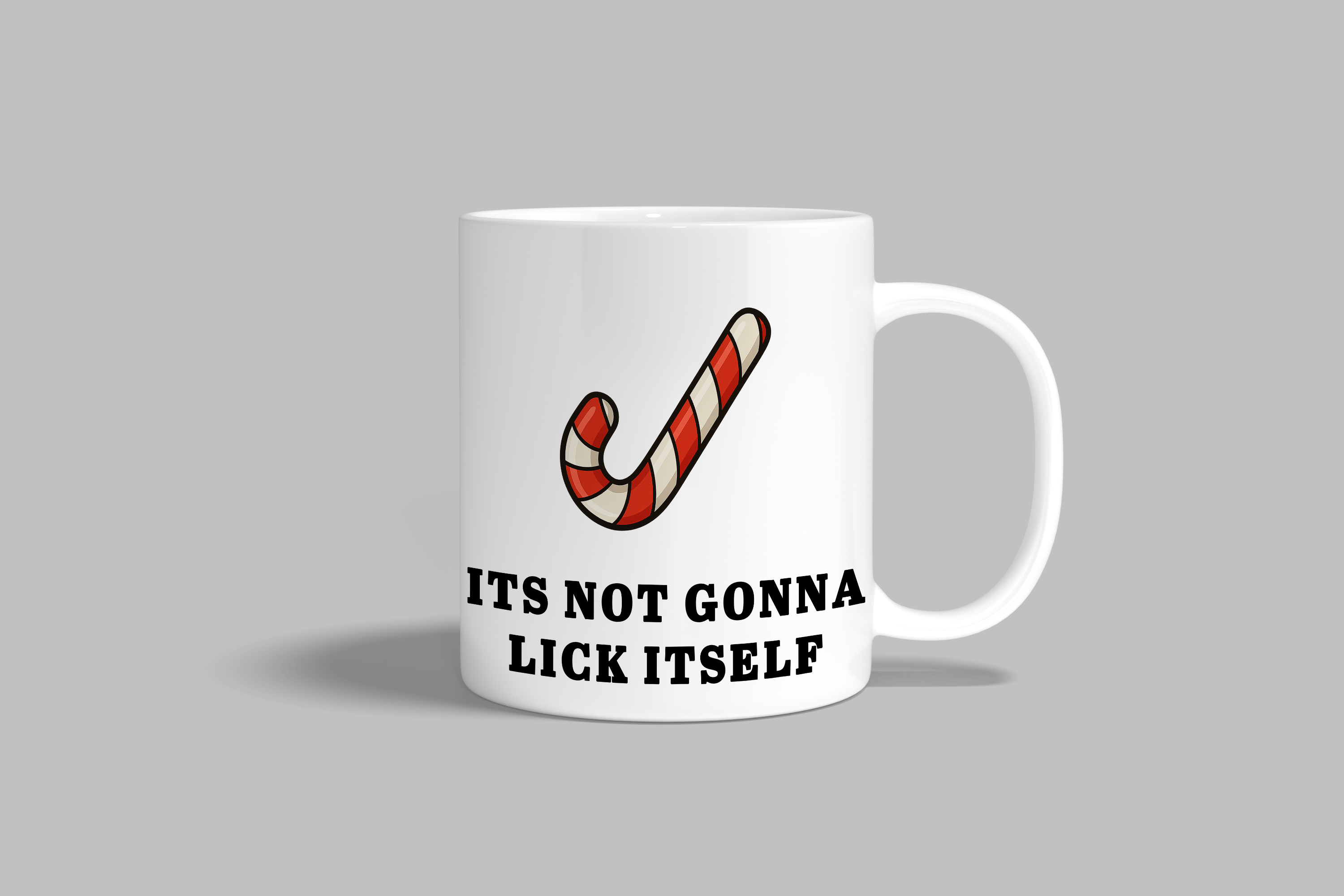 Lick itself..