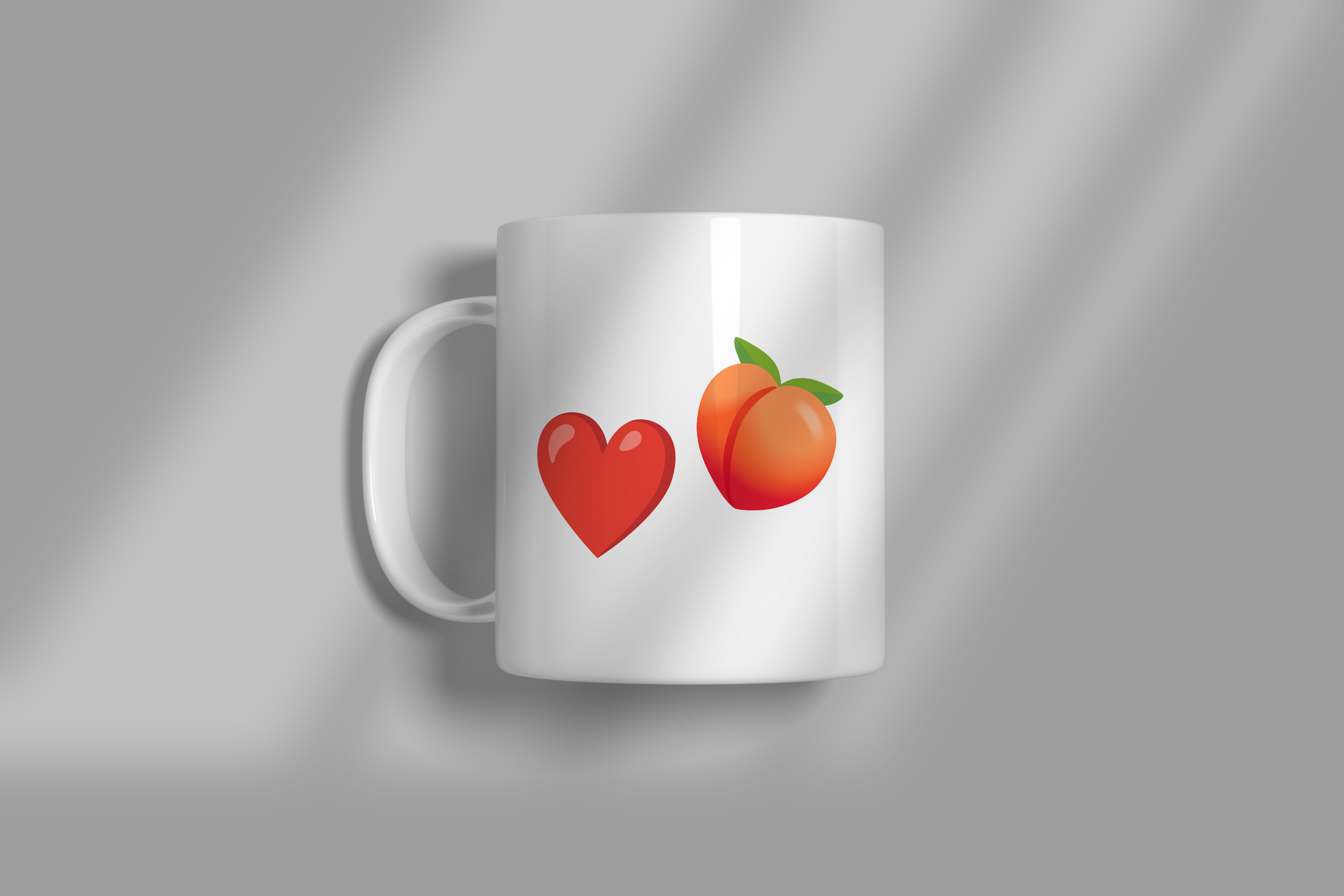 Heart Peach