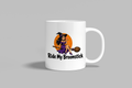 Ride My Broomstick funny mug, white 11oz ceramic novelty gift, front view