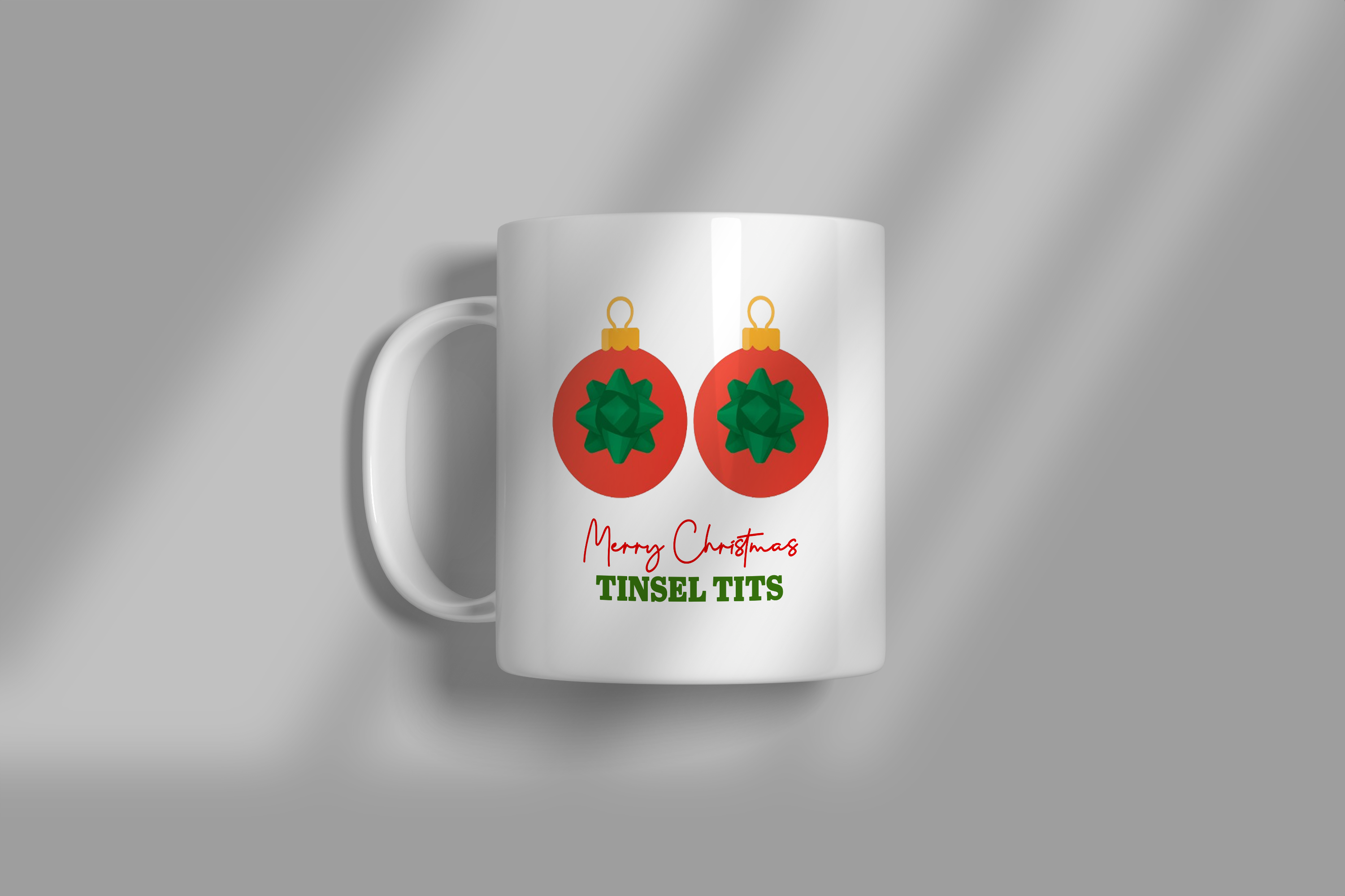 Merry Christmas Tinsel Tits