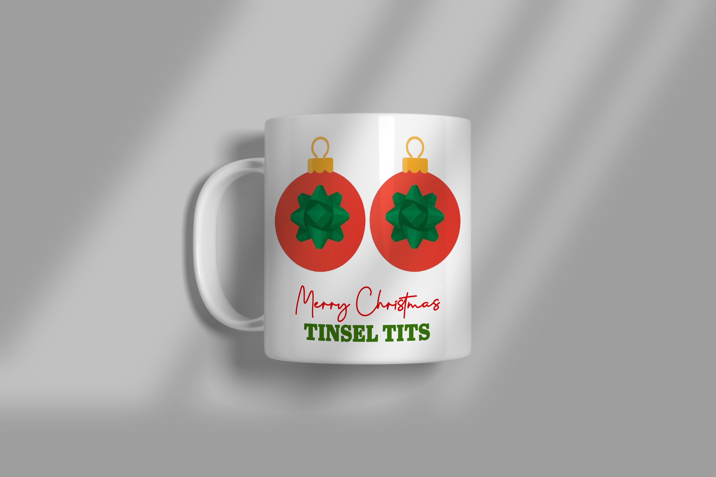 Merry Christmas Tinsel Tits