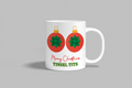 Merry Christmas Tinsel Tits